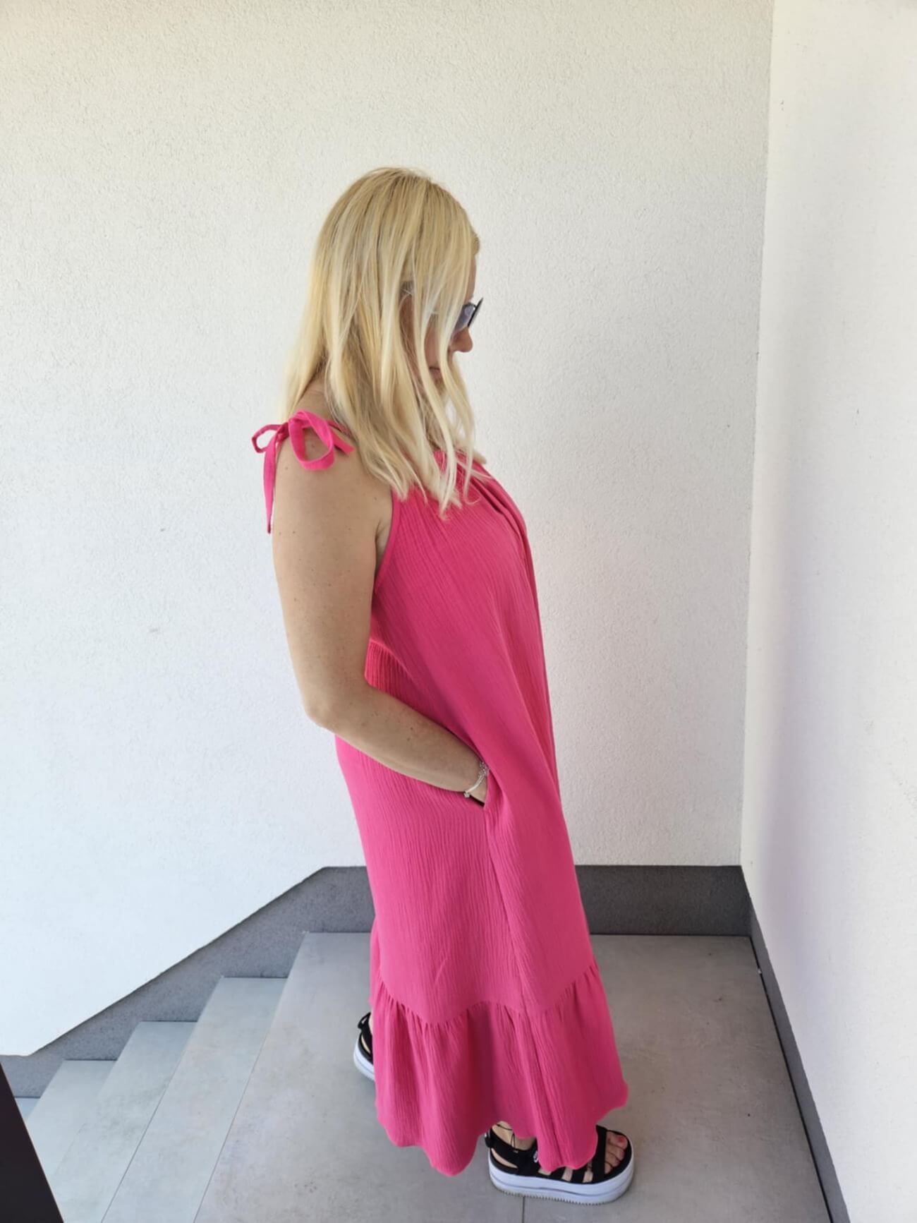 MUSLIN maxi obleka "JOJA"